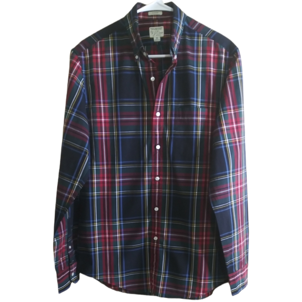 J. Crew Classic Plaid Men's Shirt